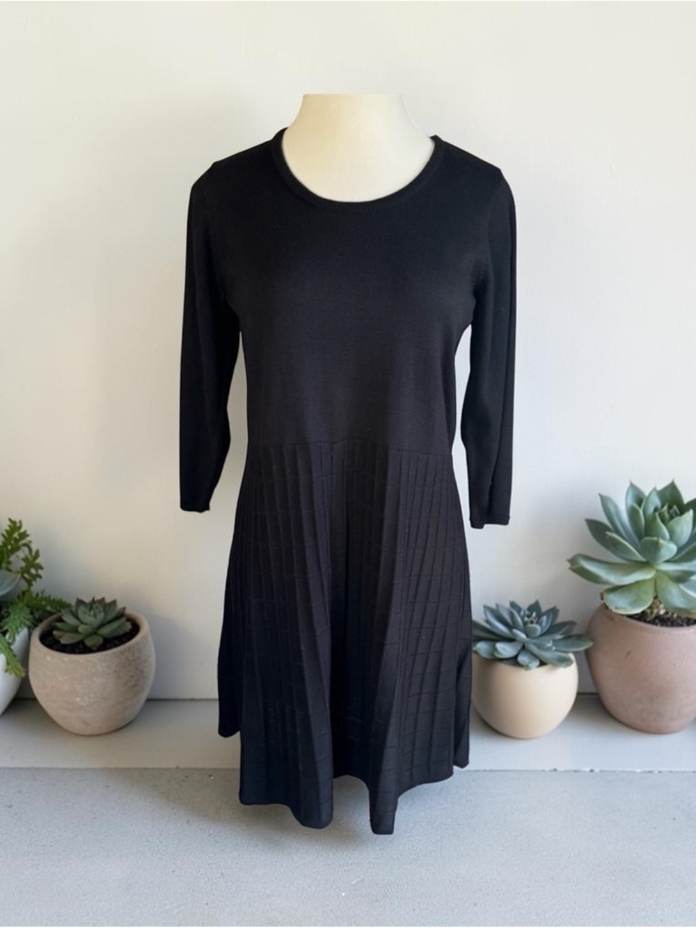 Calvin Klein | Dresses | Calvin Klein Black Sweater Dress